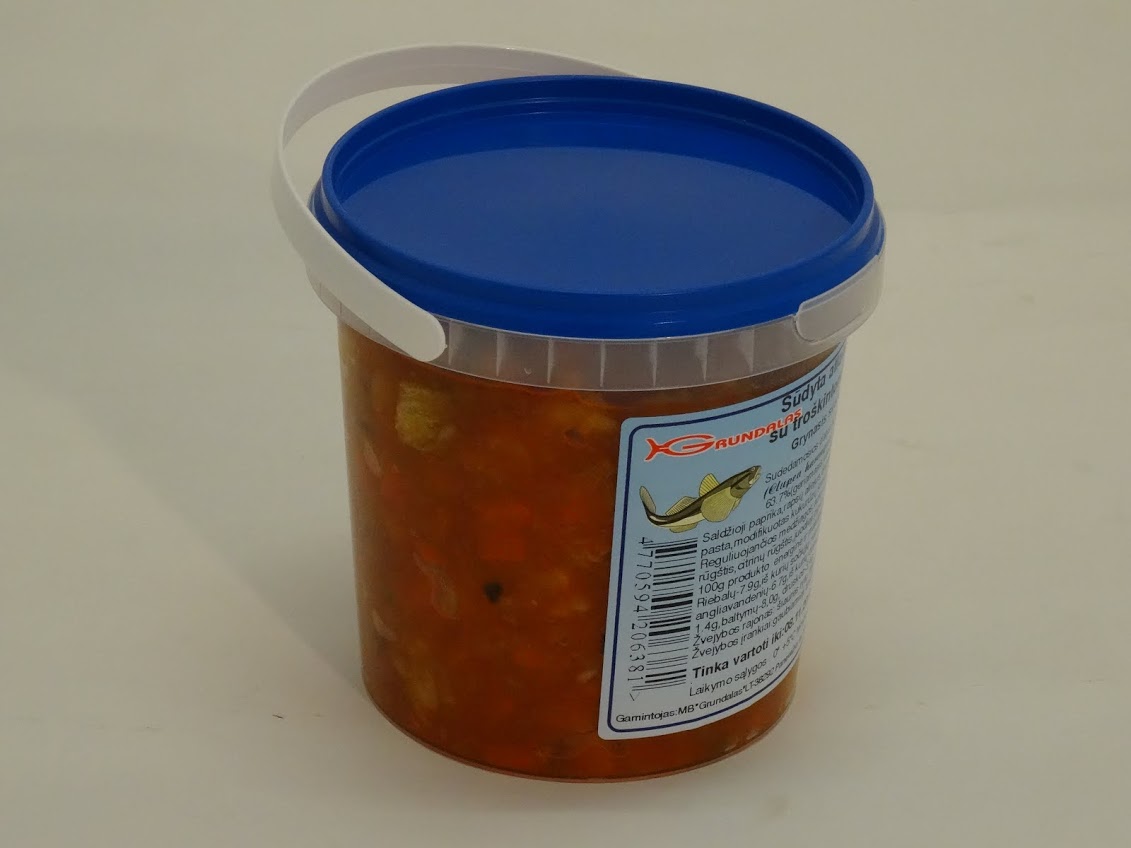 Silkių Filė Su Troškintomis Daržovėmis 700g