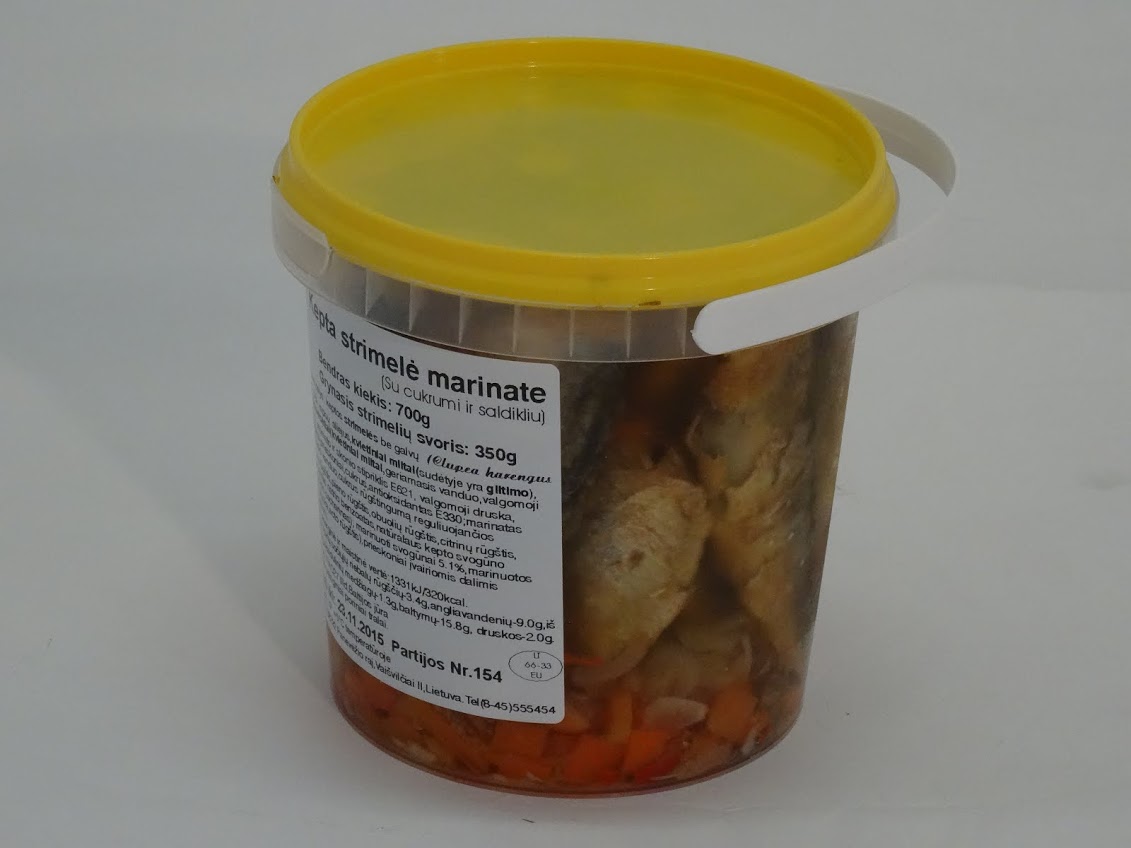 Kepta Strimelė Marinate 700g